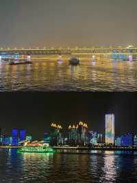 武漢兩江遊覽攻略坐遊輪賞長江唯美夜景