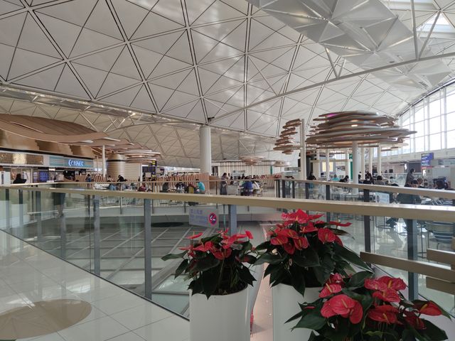 香港國際機場。