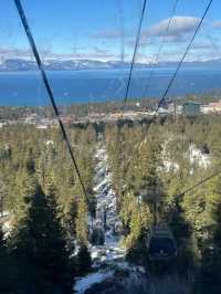Lake Tahoe skiing at Heavenly offers stunning views