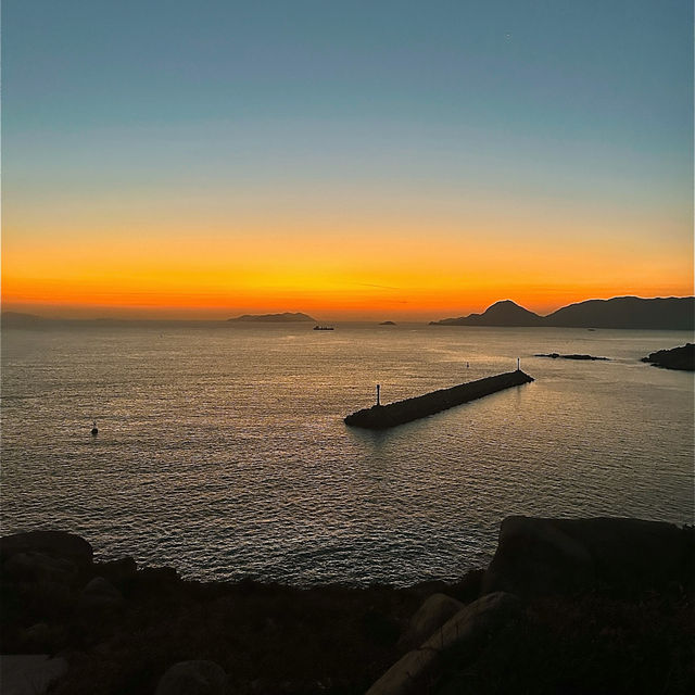 ——珠海東澳島的無垠海景