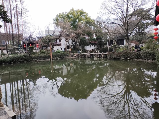 冬天的曲水園 冬天的曲水園