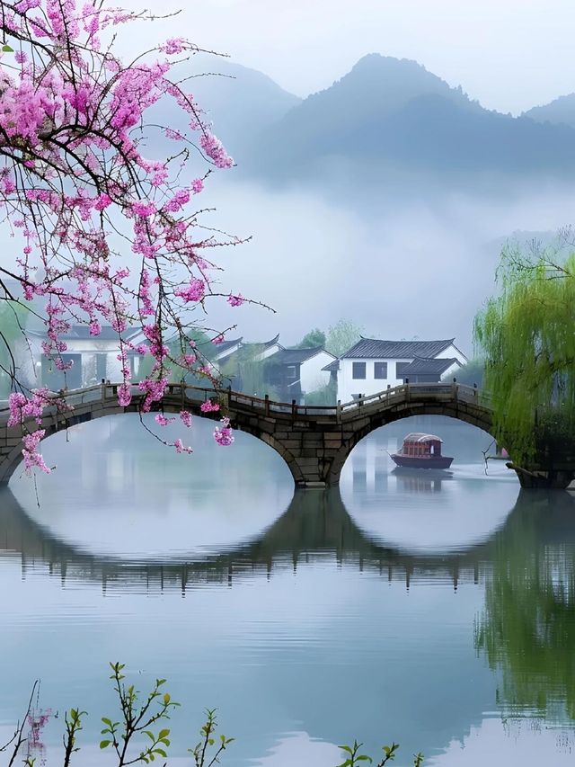 恰逢人間江南春