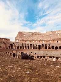 The Rise and Fall of Ancient Rome: The Colosseum at Sunset