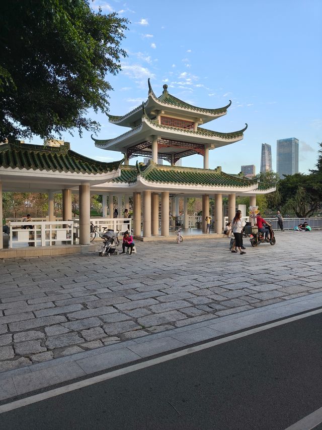 深圳最適合帶小朋友捉魚釣魚的公園