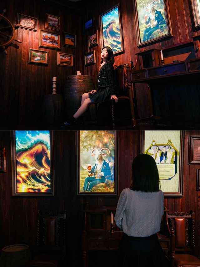 在青島挖到絕美光影玩法→酒神的奇幻漂流！