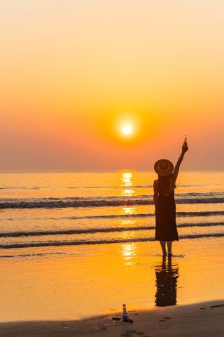 Chu Sơn | Bình minh trên biển lúc 5:30 sáng thật lãng mạn