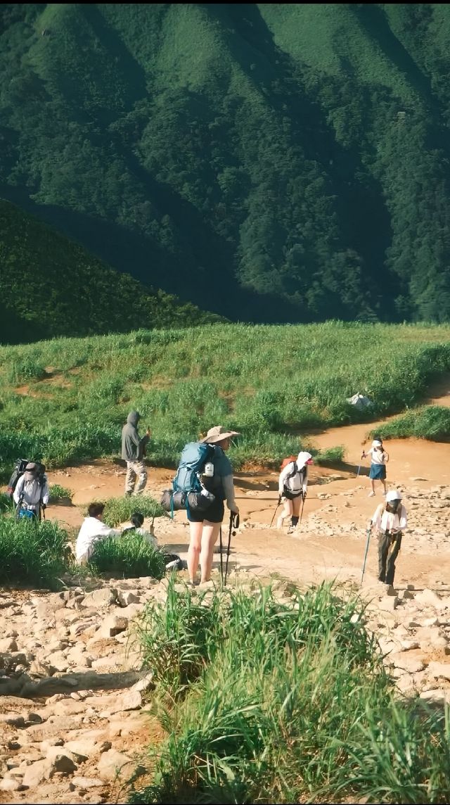 徒步武功山