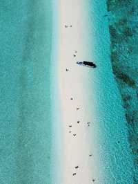 仙本那的玻璃海顏色是最能治癒心情的顏色