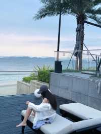 🌊國內無邊泳池天花板！深圳洲際行政俱樂部美到窒息！