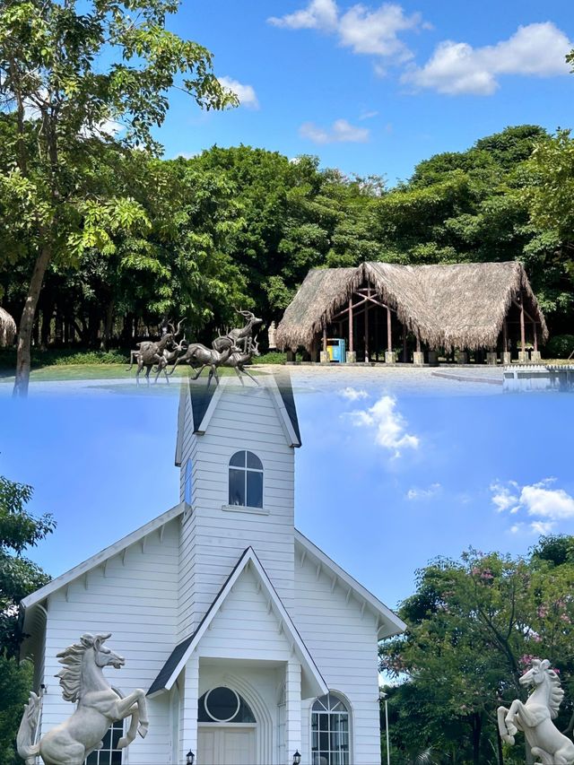一座讓時光慢下來的海上花園