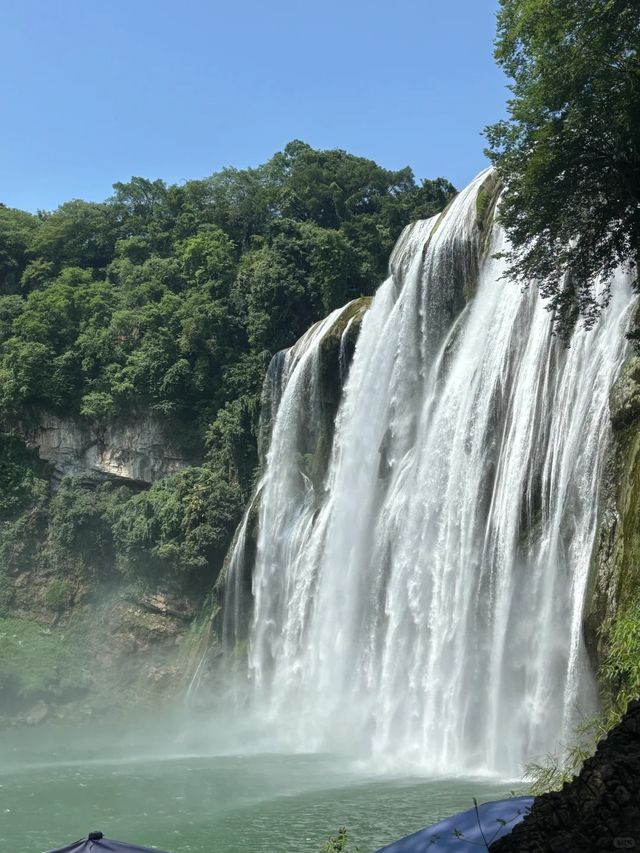 6.16黃果樹瀑布暴走實錄！幸運爆棚撞見彩虹！