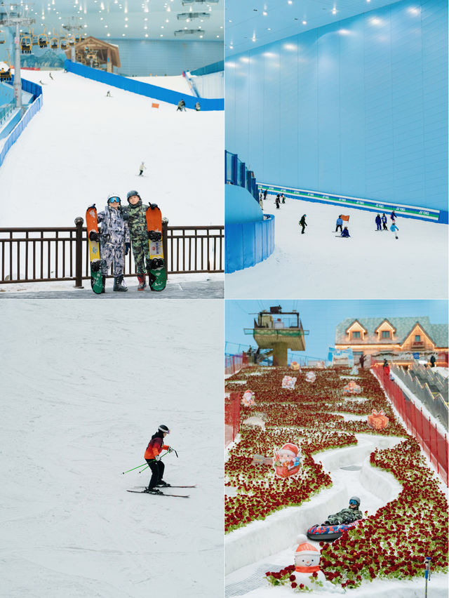 廣東人夏天嘅快樂一定要去融創滑雪！！