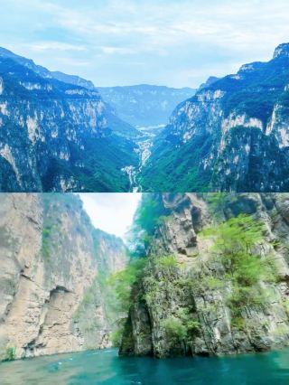 Taihang Mountain Grand Canyon Baquan Gorge, a breathtaking encounter with mountains and waters