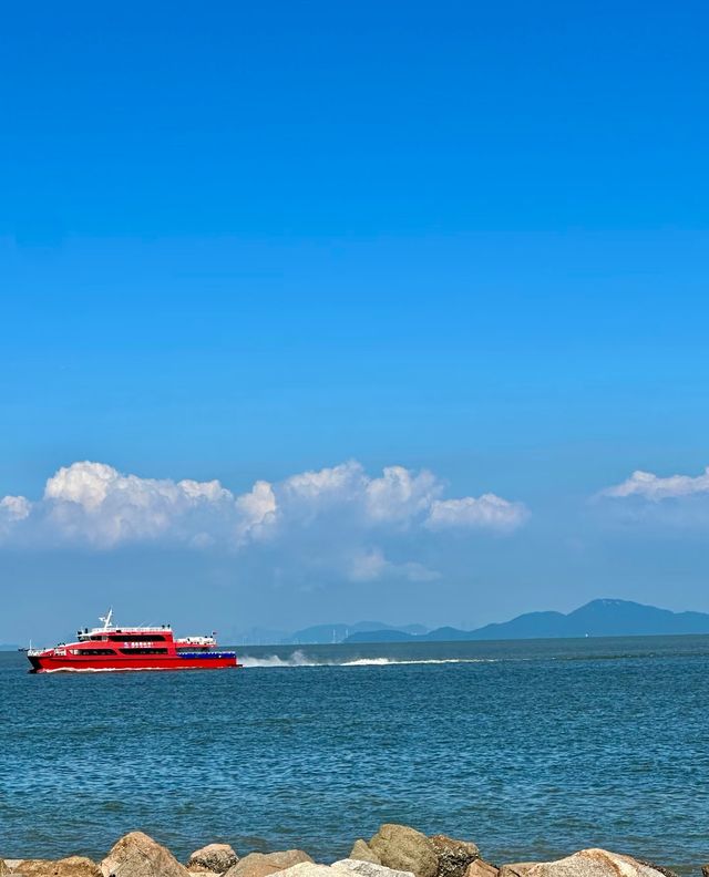 珠海野狸島｜離城市最近嘅海島浪漫，1秒get海邊度假感🏖️

週末逃離城市計劃！珠海野狸島，離市區僅