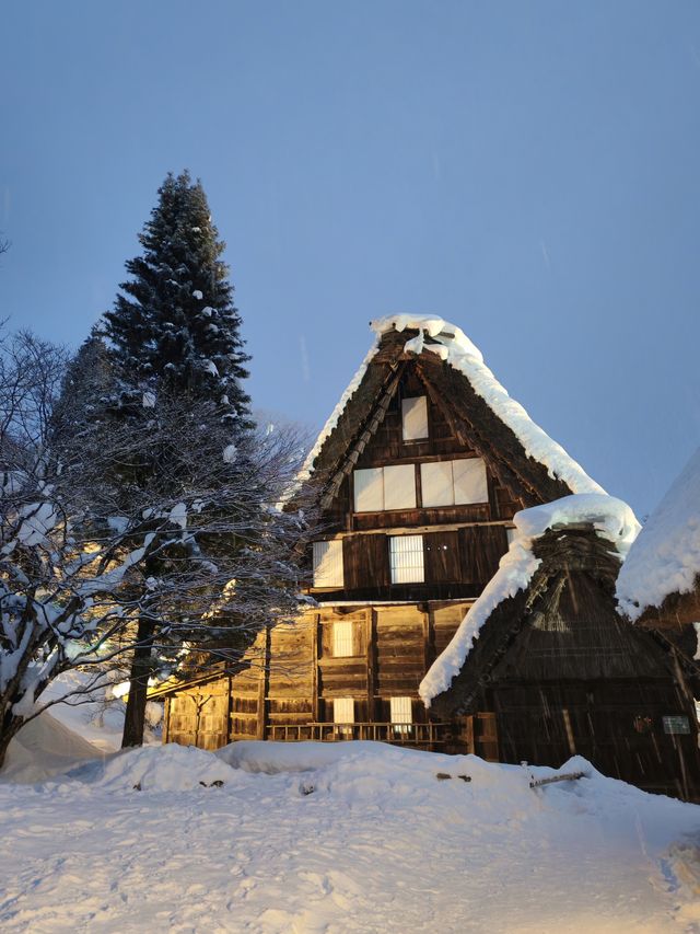飛驒民俗村的那場大雪
