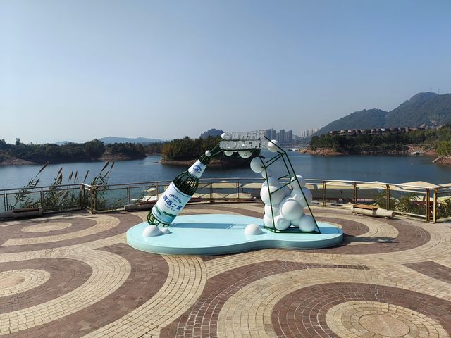 打卡千島湖啤酒小鎮自然與工業的完美CP！