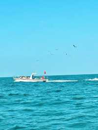 威海團建瘋玩實錄!沙灘作畫+藍海治癒力拉滿