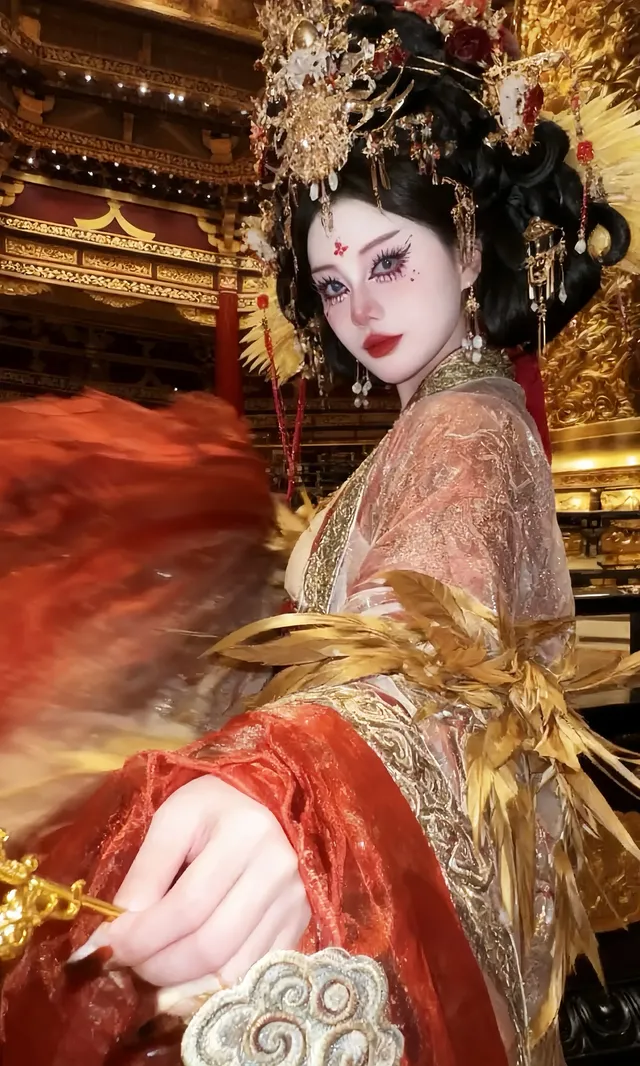 金色神女|接住盛唐落下來的一片霞 金色神女|接住盛唐落下來的一片霞