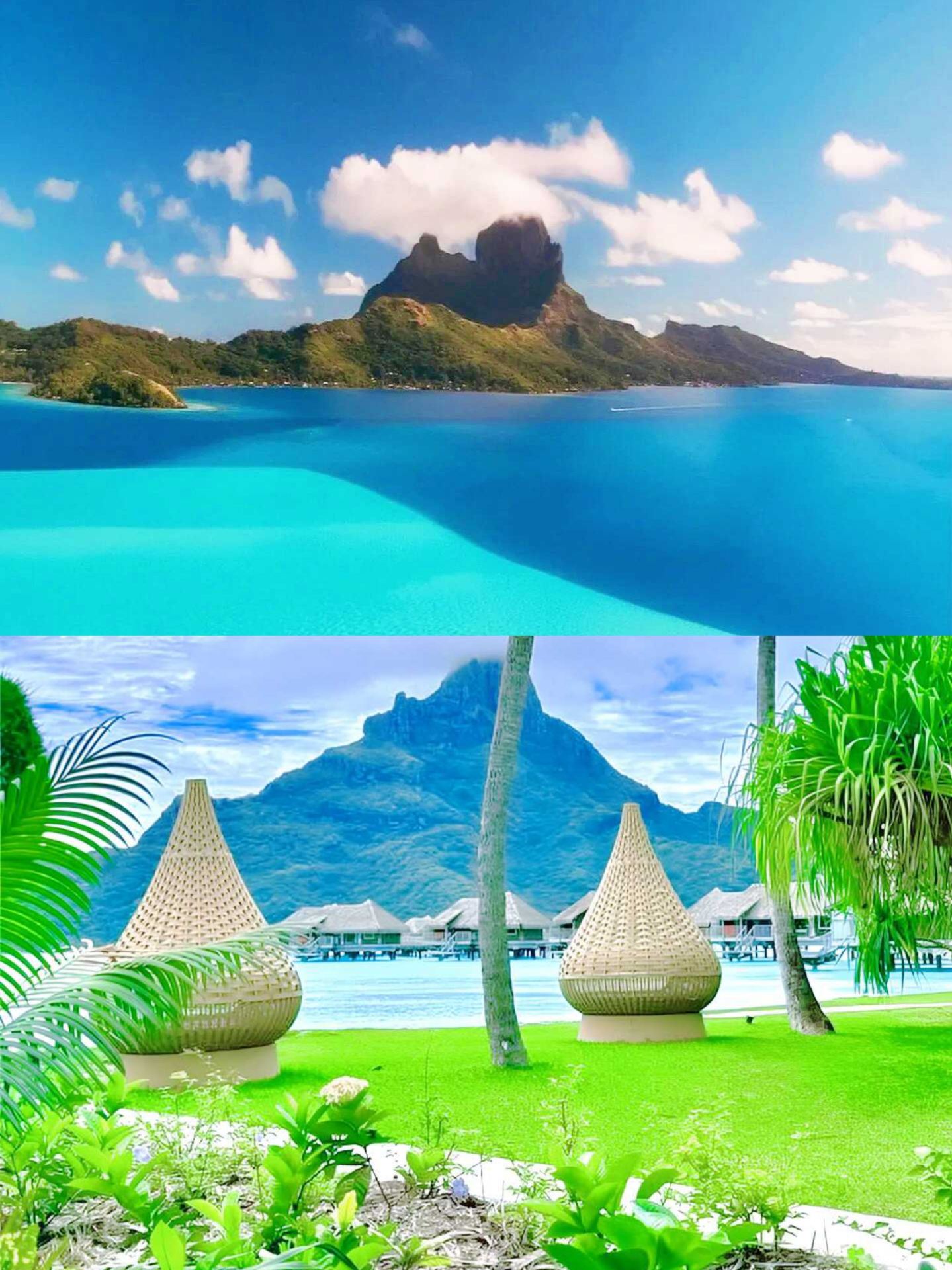 Bora Bora, đỉnh cao của những hòn đảo thiên đường.