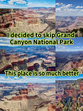 Forget about skipping the Grand Canyon, it's incredible!