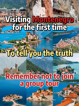Visiting Montenegro for the first time? Definitely skip the group tours—the experience is so much better when you go on your own.