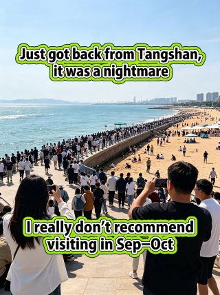 Just got back from Tangshan and it was a struggleâI really don't recommend visiting in AugustâSeptember