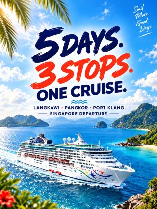 🌴SINGAPORE TO 3 MALAYSIA STOPS — IN ONE CRUISE?!