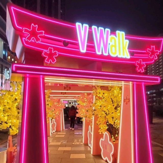 Pavilion outside V Walk