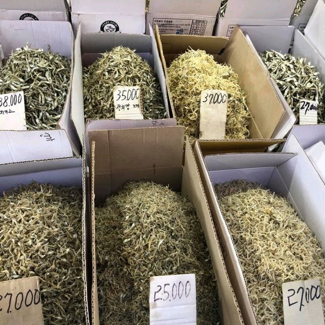 釜山 札嘎其市場吃海鮮🦞🦐🐙還有乾貨海味 