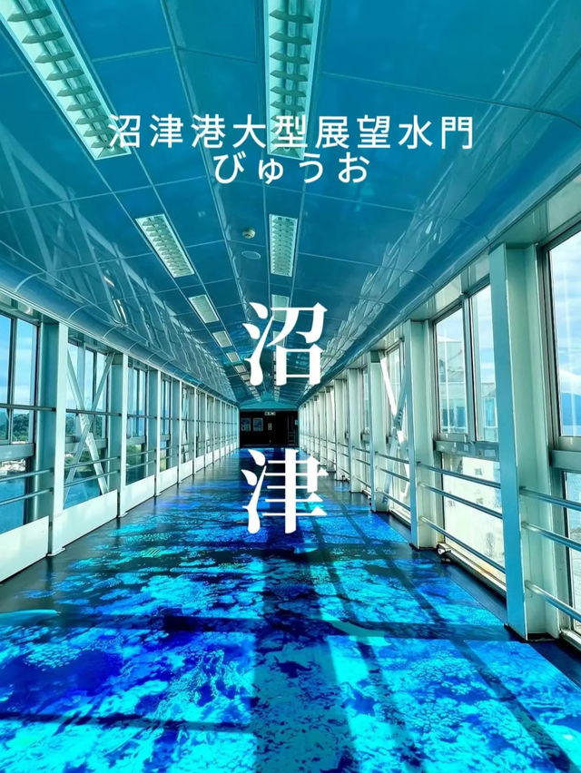 【静岡おでかけスポット】沼津港のランドマーク✨ 沼津港大型展望水門びゅうお