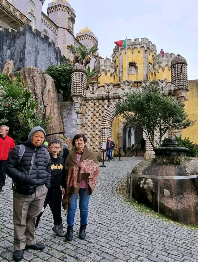 Pena Palace, a fairytale palace in Sintra