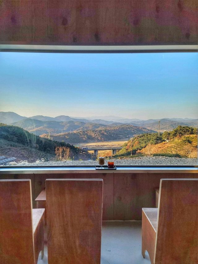 지리산뷰 히든스팟 그 자체! 하동 카페녹음🌿