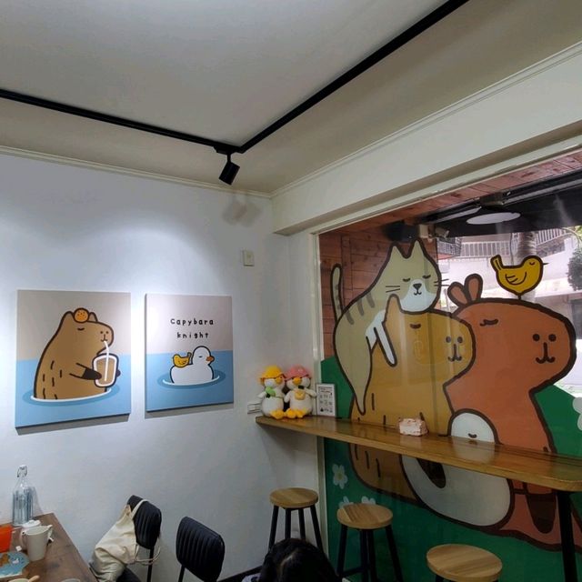 台北🐗超可愛水豚主題咖啡館