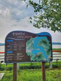 불갑저수지 보며 힐링하는 영광여행코스🩵