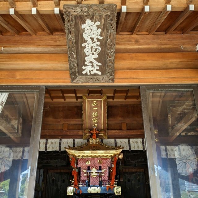 【諏訪神社】１０月７日から９日までの３日間［長崎くんち］が奉納される…凄い階段が有る神社。