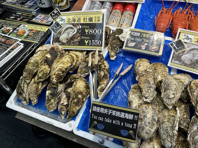 日本大阪｜每次必訪的黑門市場
