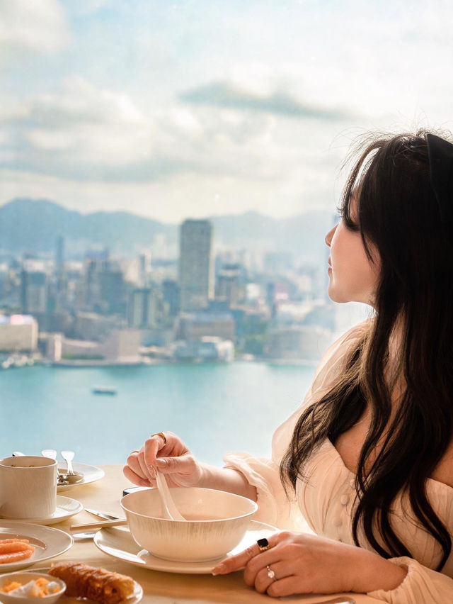🇭🇰香港酒店｜在望維港海景吃早餐——Petrus 珀翠餐廳