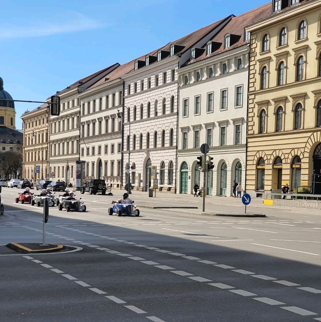 The Marienplatz of Munich