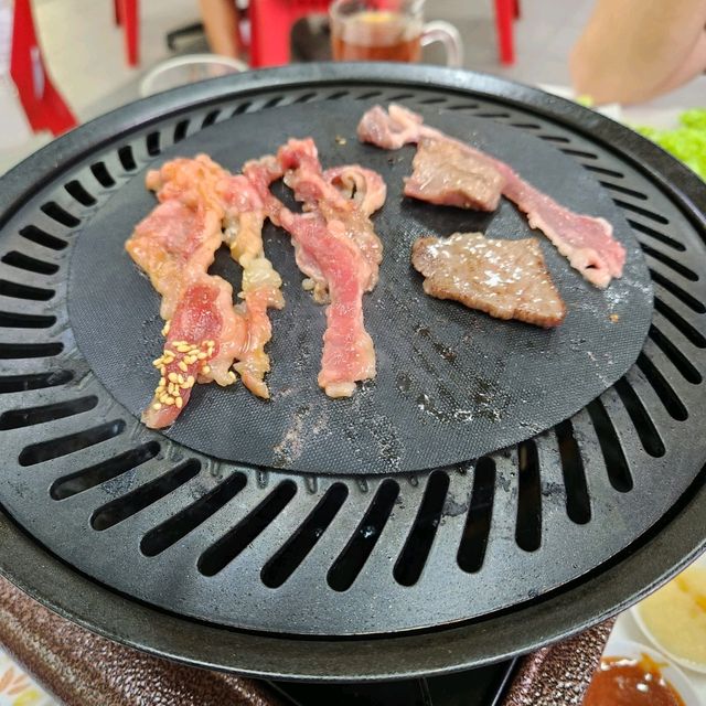 Wagyu beef hotplate at a BARGAIN