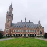 🇳🇱荷蘭海牙🏰☮️❤️‍🔥 Peace Palace（和平宮）♾️ 🔥World Peace Flame（世界和平火焰）