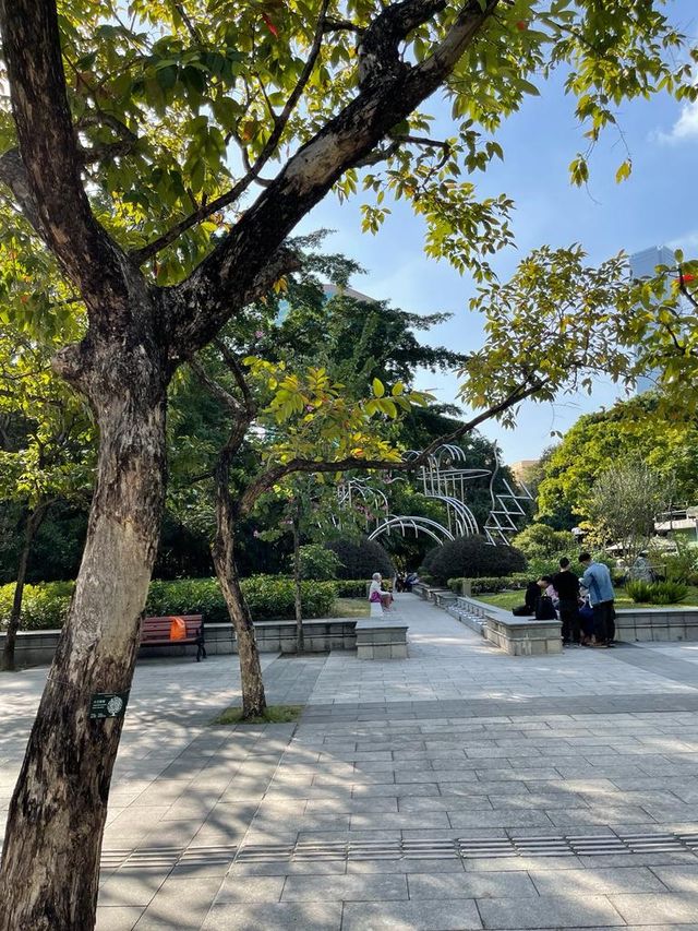 秋天必去的好去處，九龍公園！🍂🍁