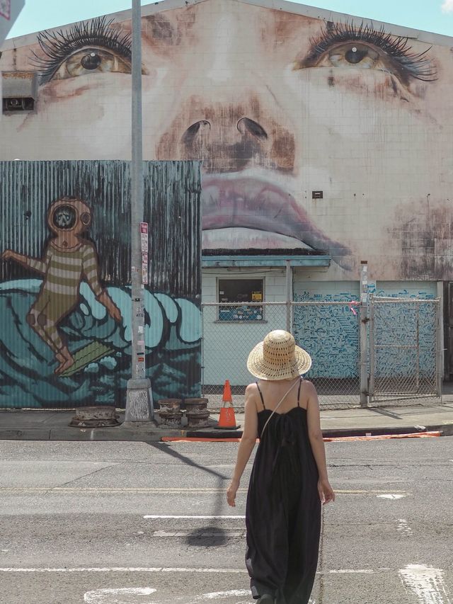 【ハワイ】映えスポット🎨カカアコウォールアート