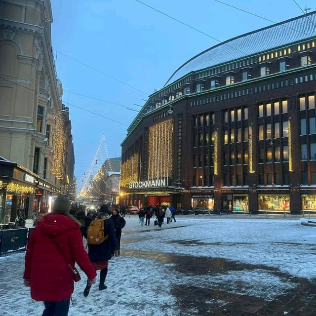 Living experience in Helsinki's winter
