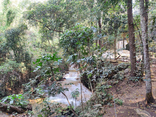 ชมน้ำตกหินปูนสุดงดงาม ในอำเภอเชียงดาว ⛰️