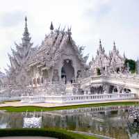 The beautiful of Wat Rong Khun - White temple