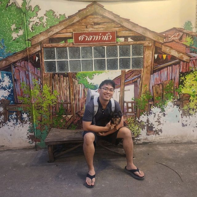 ตลาดเก่า 120 ปี ... Street Art วังทอง