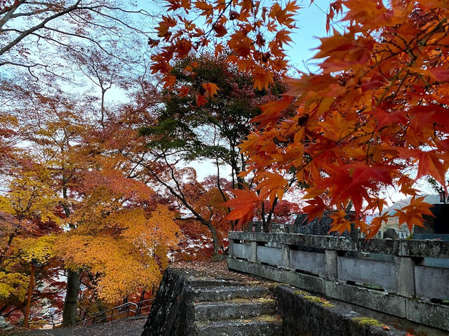 Eigen Temple.(Autumn maple leaves temple.)