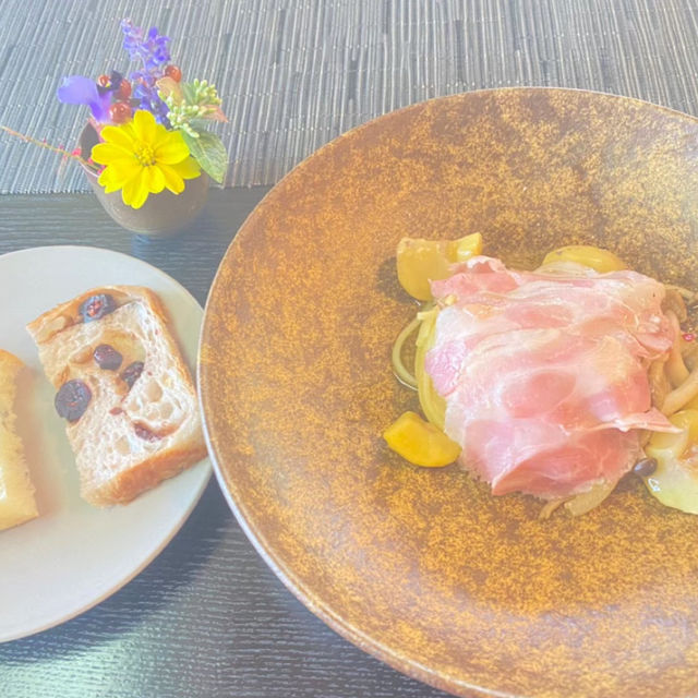 💖福岡🇯🇵💖 古民家を改装した創作イタリアンレストラン🌙三日月とほたる