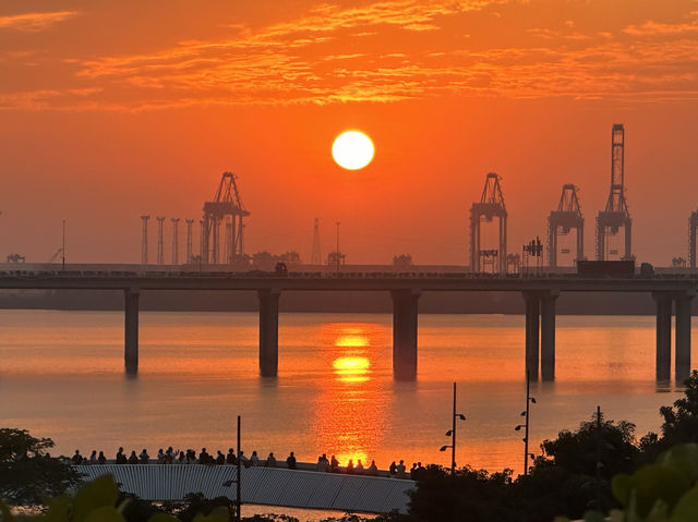 【深圳景點】歡樂港灣：日落美景，交通便利
