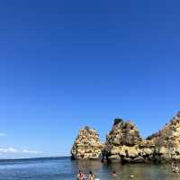 Dreamy rock formations and crystal waters